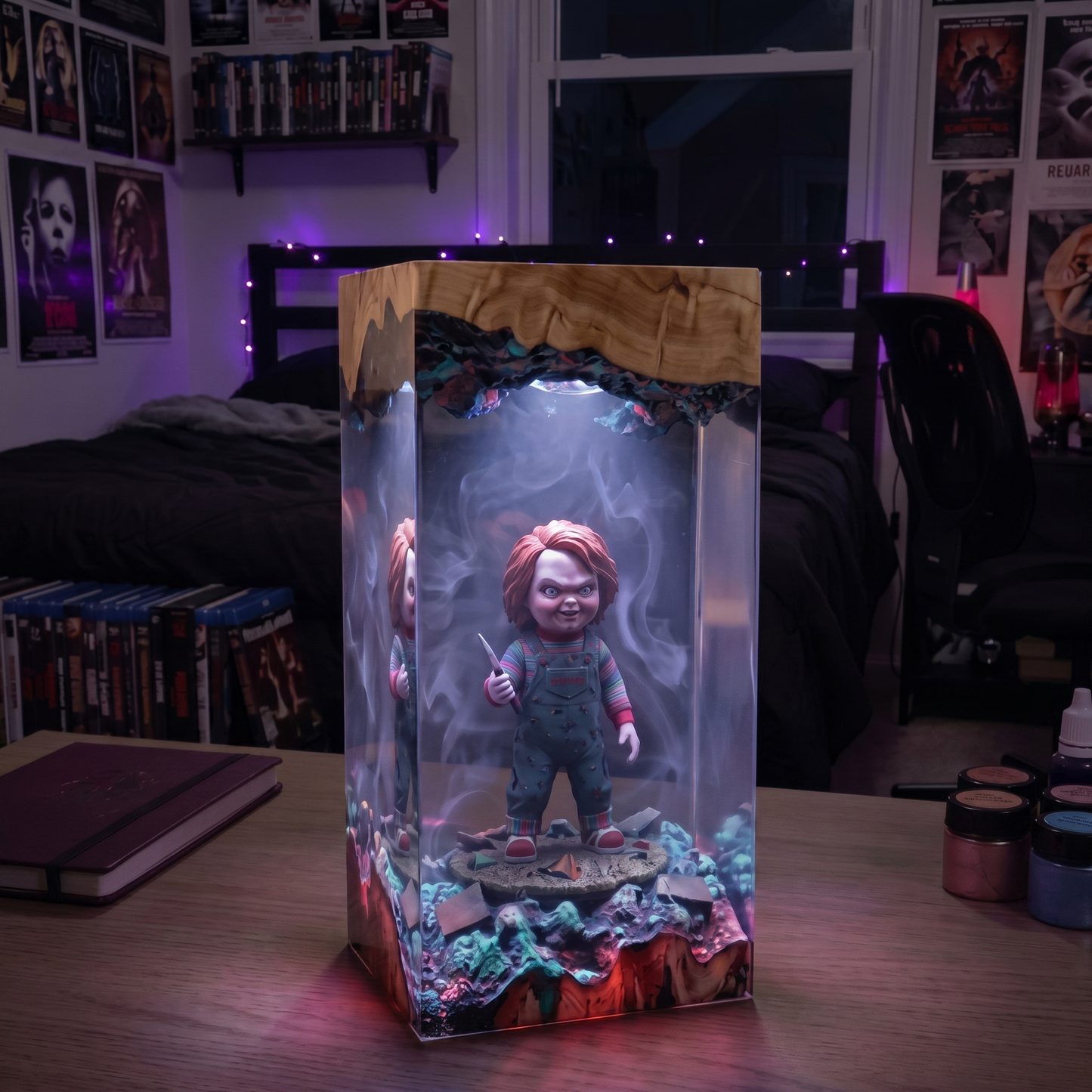 Halloween Resin Lamps