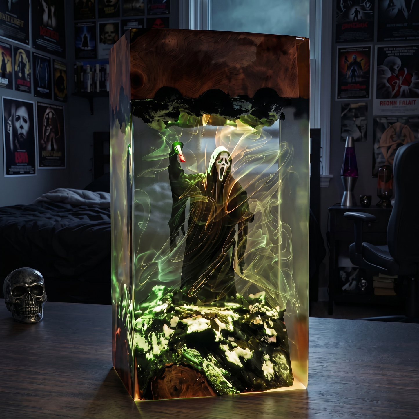 Halloween Resin Lamps